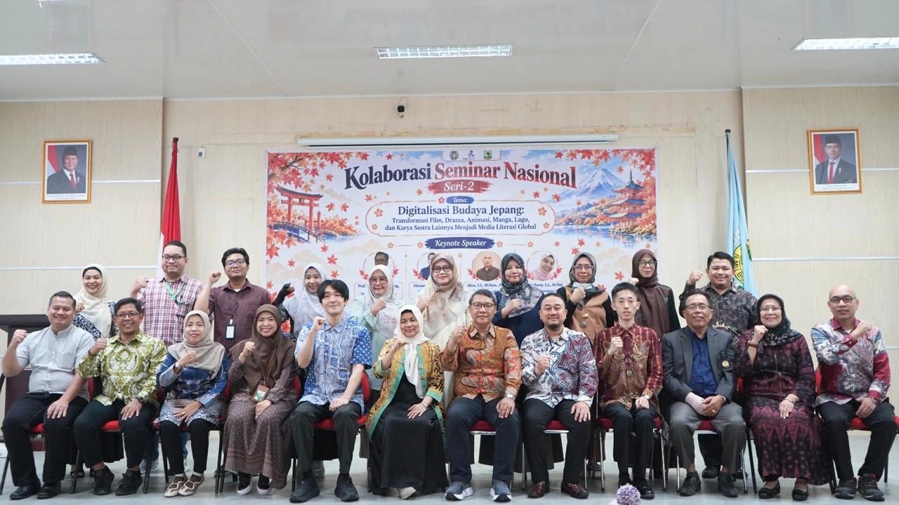 MERAJUT LITERASI GLOBAL DI ERA DIGITAL: PRODI SASTRA JEPANG FIB USU DAN UNAND SELENGGARAAN SEMINAR NASIONAL KOLABORASI SERI-2